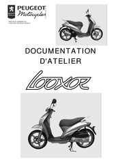 Peugeot Motocycles Looxor 2000 Documentation D'atelier