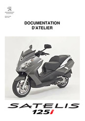 PEUGEOT SCOOTERS SATELIS 125i Documentation D'atelier