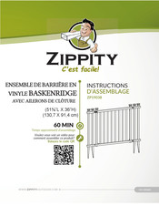 Zippity ZP19038 Instructions D'assemblage