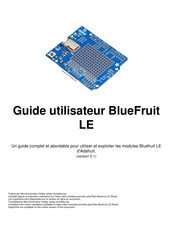 Adafruit BlueFruit LE Guide Utilisateur