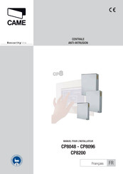 CAME CP8096 Manuel Pour L'installateur