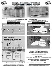 Pylex LatiudeSystem Guide D'installation