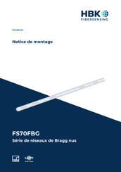 HBK FS70FBG Serie Notice De Montage