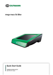 Hella Gutmann mega macs 56 Bike Notice D'utilisation