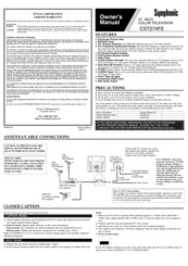 Symphonic CST274FE Guide D'utilisation