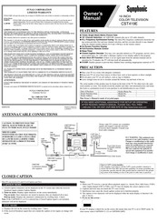 Symphonic CST419E Guide D'utilisation