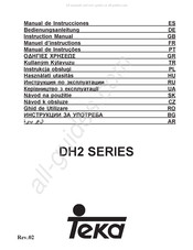 Teka DH2 Serie Manuel D'instructions