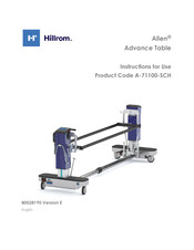 Hillrom A-71100-SCH Mode D'emploi