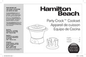 Hamilton Beach Party Crock Mode D'emploi