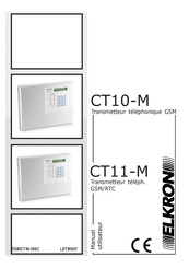 Elkron CT11-M Manuel Utilisateur