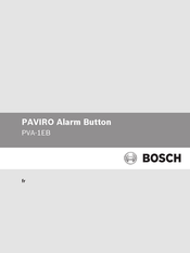 Bosch PAVIRO PVA-1EB Mode D'emploi