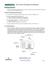 Emerson Numatics G2-2 Serie Guide De Démarrage Rapide