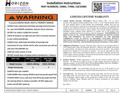 Horizon Global 24984 Instructions D'installation