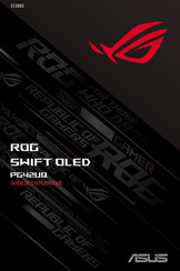 Asus ROG SWIFT OLED PG42UQ Guide De L'utilisateur