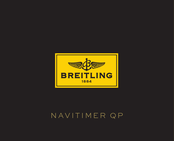 Breitling NAVITIMER QP Mode D'emploi