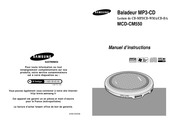 Samsung MCD-CM550 Manuel D'instructions