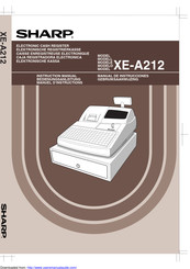 Sharp XE-A212 Manuel D'instructions