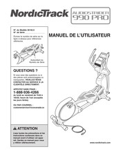 NordicTrack 30192.0 Manuel De L'utilisateur