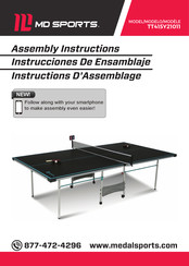 MD SPORTS TT415Y21011 Instructions D'assemblage