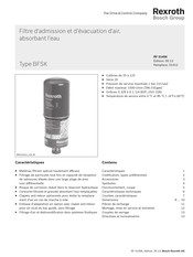 Bosch Rexroth BFSK125-2X/H3V3-M-S-0 Manuel D'instructions