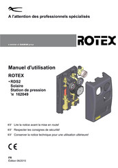 Rotex RDS2 Manuel D'utilisation