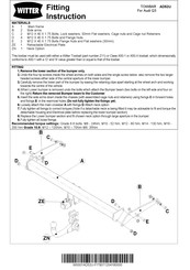 Witter AD52U Instructions De Montage