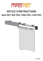 Medva MAG NET 800 PRO Notice D'instructions