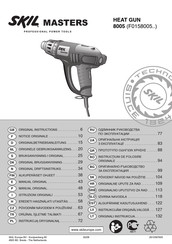 SKIL MASTERS 8005 Notice Originale