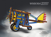 Wooden.City Biplane Limited Edition Instructions De Montage
