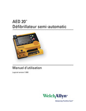 Welch Allyn AED 20 Manuel D'utilisation