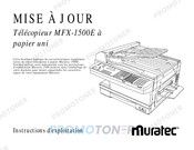 Muratec MFX-1500E Mode D'emploi