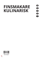 IKEA KULINARISK 704.168.21 Mode D'emploi