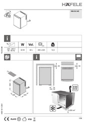 Häfele 568.26.340 Notice D'emploi