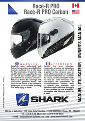 shark Race-R PRO Carbon Mode D'emploi