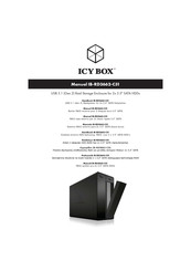 Icy Box IB-RD3662-C31 Mode D'emploi