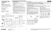 Lutron nova T NTSTV-DV Mode D'emploi