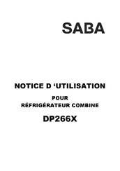 Saba DP266X Notice D'utilisation