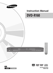 Samsung DVD-R160 Manuel D'instructions