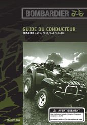 BOMBARDIER TRAXTER 1999 Guide Du Conducteur