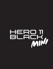 Gopro HERO 11 BLACK MINI Mode D'emploi