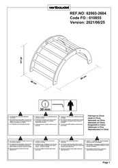 VERTBAUDET 62003-2604 Instructions De Montage