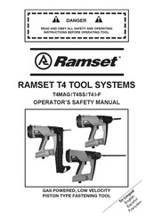 RAMSET T4I-F Mode D'emploi