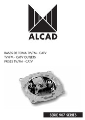 Alcad 907 Série Mode D'emploi