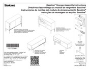 Steelcase Bassline TSBLNSTS5 Directives D'assemblage