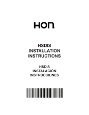 HON HSDIS Instructions D'installation