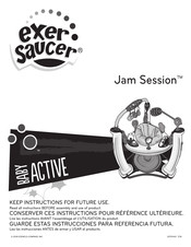 BabyActive Exer Saucer Jam Session Instructions