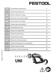 Festool 768178 Notice D'utilisation D'origine