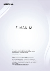 Samsung The Freestyle E-Manual