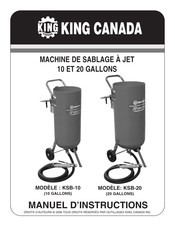 King Canada KSB-10 Manuel D'instructions