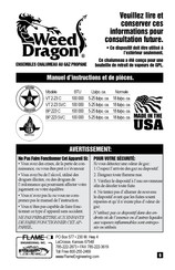 Flame Engineering Weed Dragon VT 2-23 C Manuel D'instructions